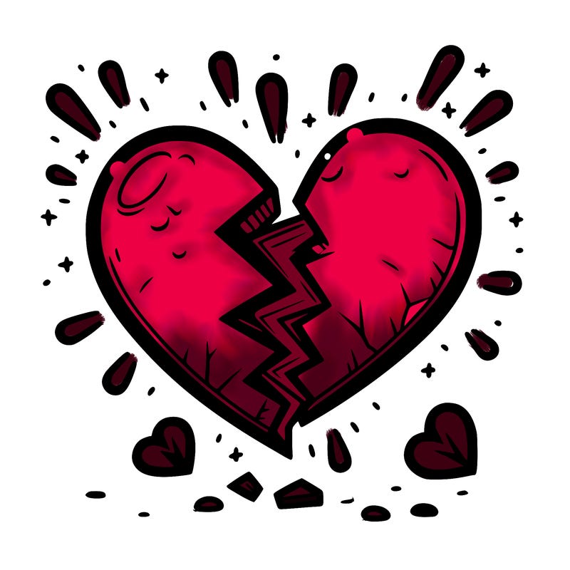 heart broken
