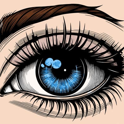 realistic eye