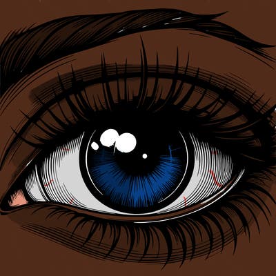 realistic eye