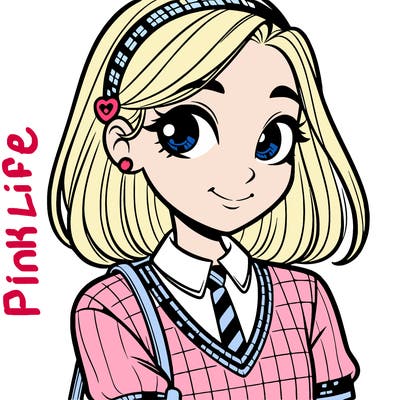 preppy girl