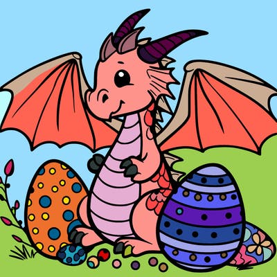 easter dragon