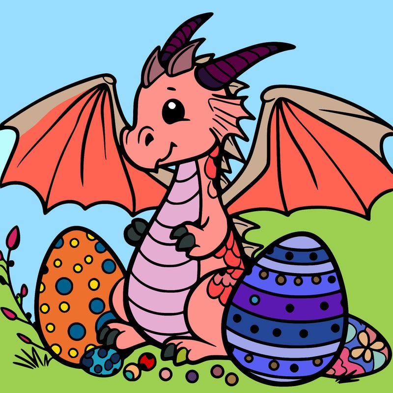 easter dragon