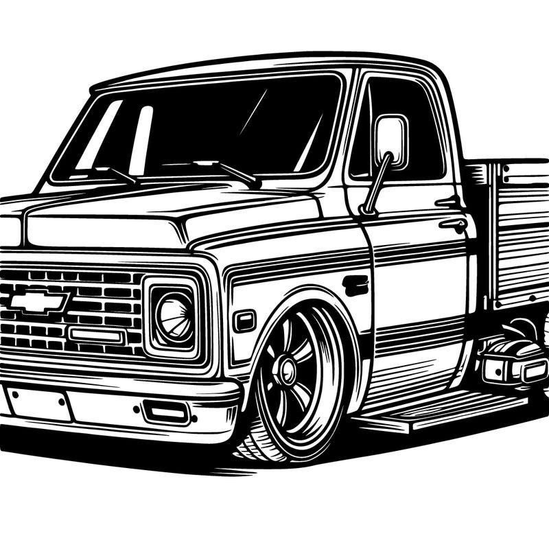 a low truck chevi
