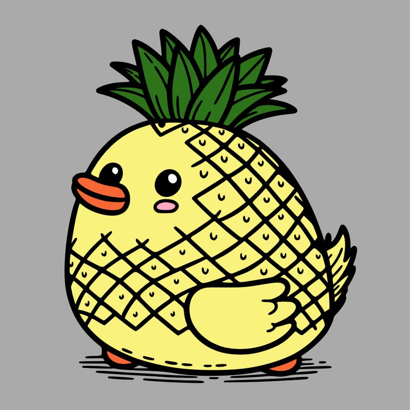 pineapple duck