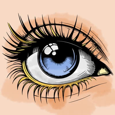 realistic eye