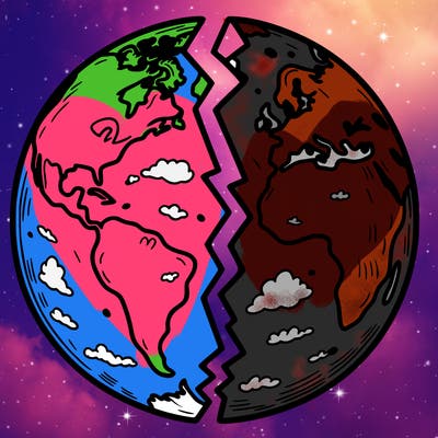 earth split