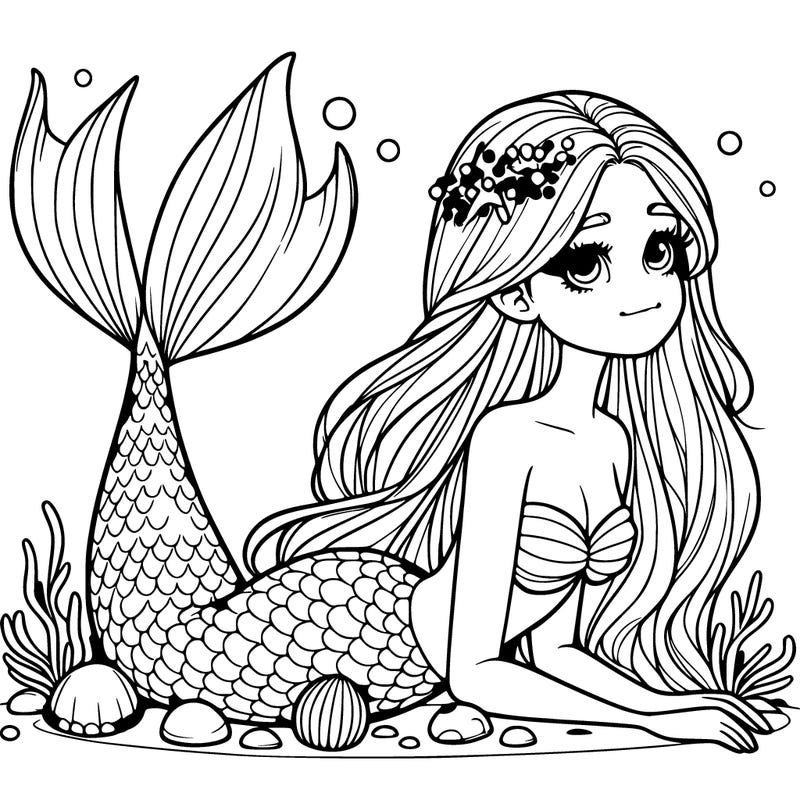 realistic mermaid