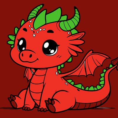 cute dragon