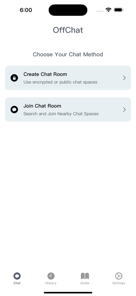 OffChat - No WiFi Talk Offline - Social Networking App | MWM