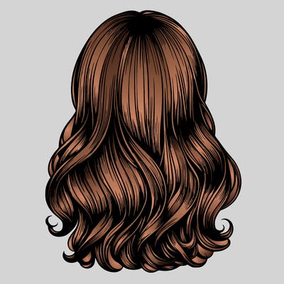 hair relistic  girl