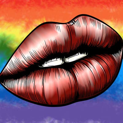 realistic lips