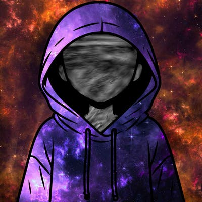 faceless girl in hoodie