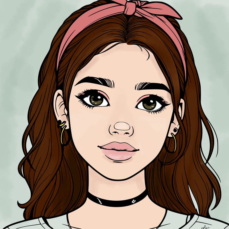 realistic teenage girl