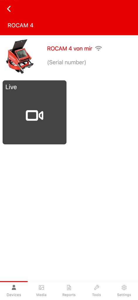 ROTHENBERGER - Interfaz de cámara de inspección Rothenberger ROCAM 4 con vista en vivo
