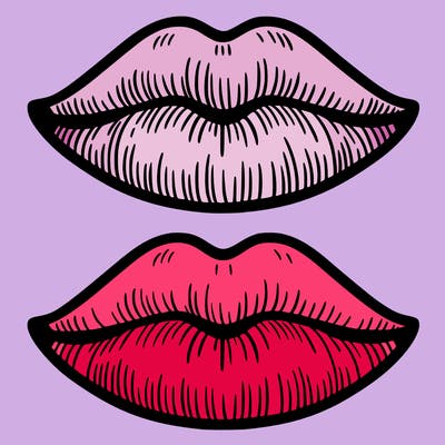 two lips