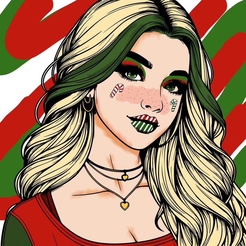 detailed realistic girl