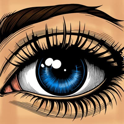 realistic eye