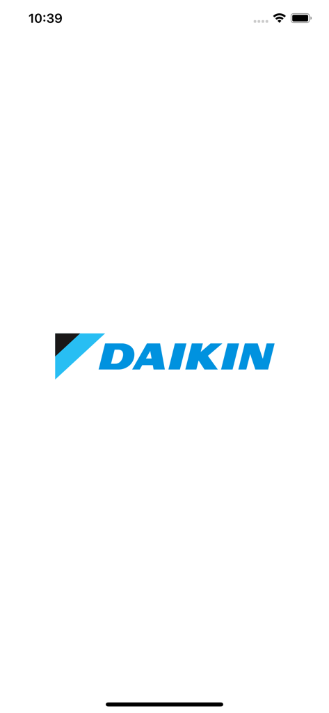 GO DAIKIN - Go Daikin app splash screen with logo
