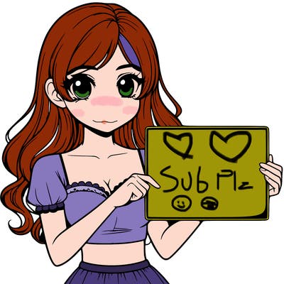 realistic pretty girl holding blank sign