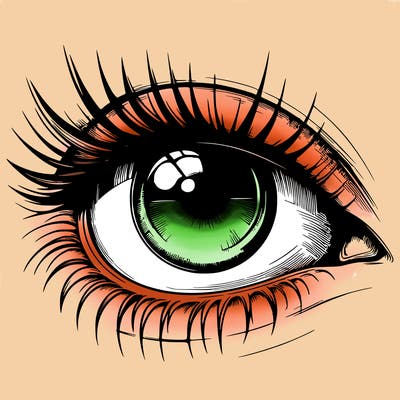 realistic eye