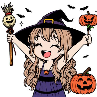 realistic girl helloween