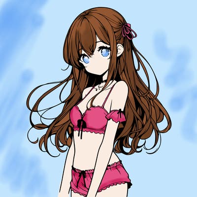 realistic manga character beautiful girl body