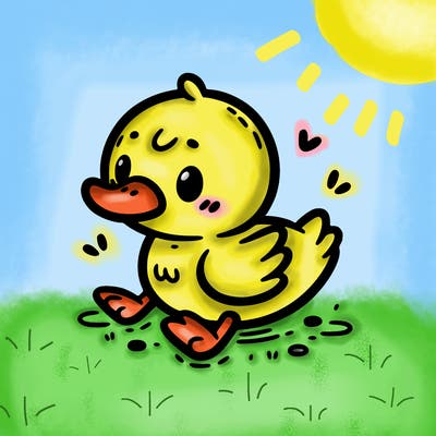 cute duck