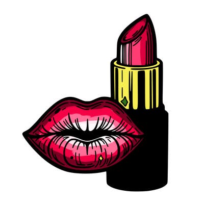 lips and lipstick