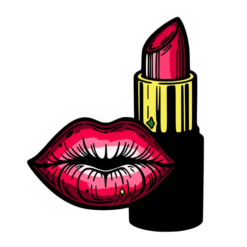 lips and lipstick