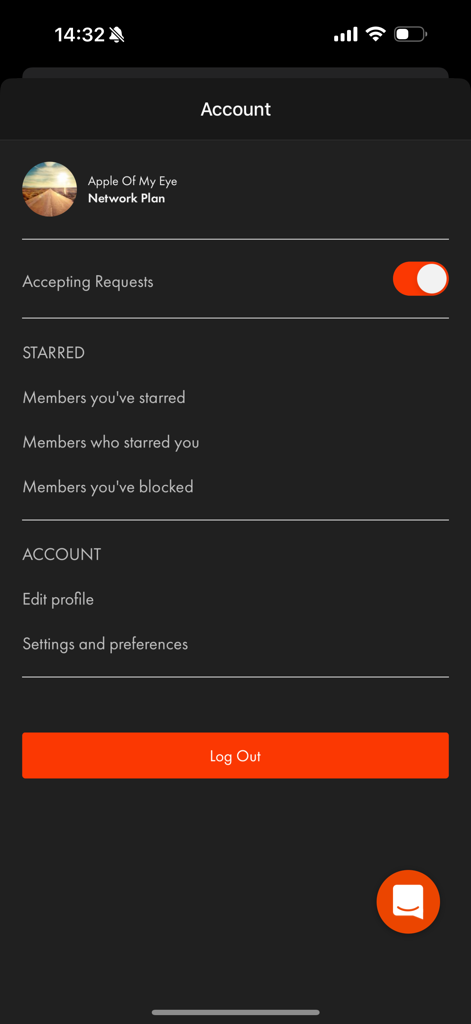RepostExchange - Promote Music - RepostExchange app account screen displaying profile and member settings