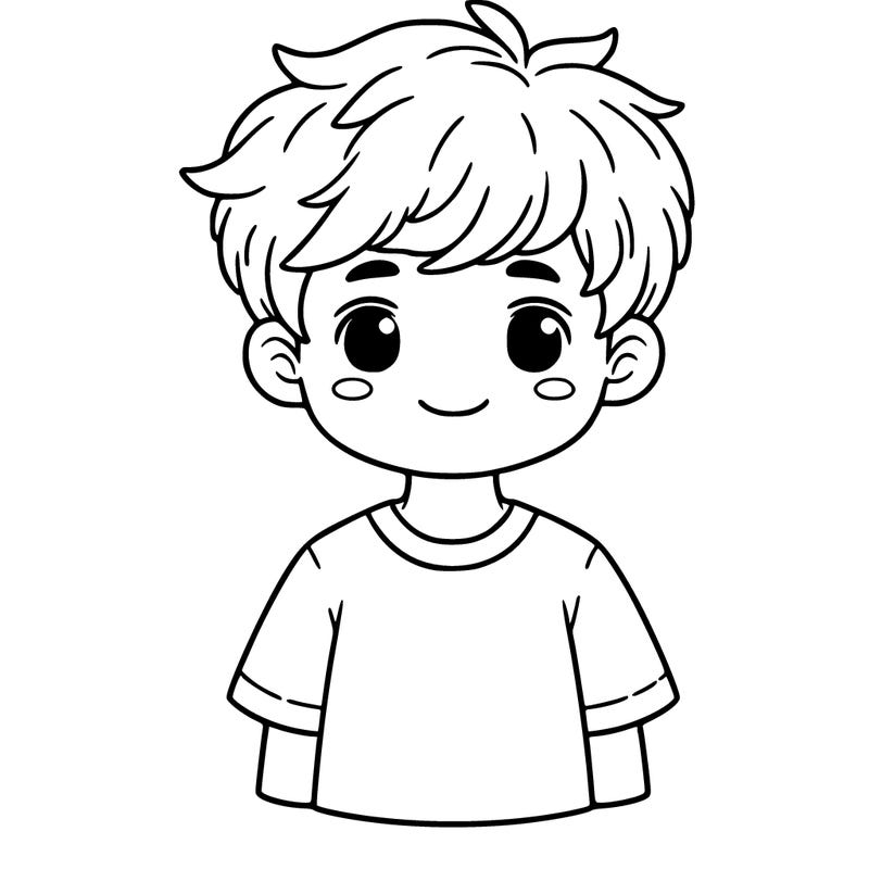 boy in t-shirt
