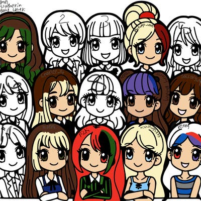10 girls