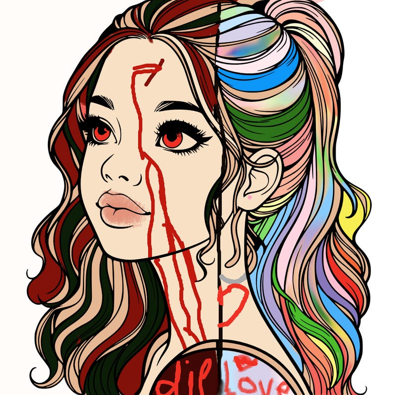 beautiful realistic girl