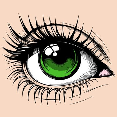 realistic eye