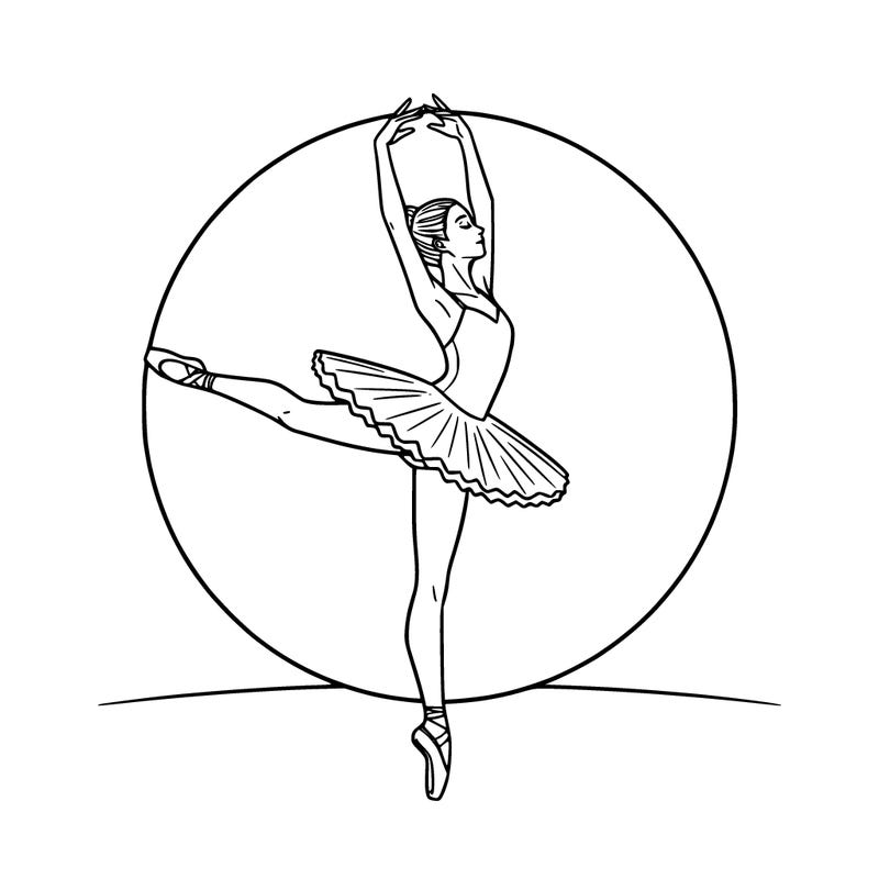 girl doing ballet