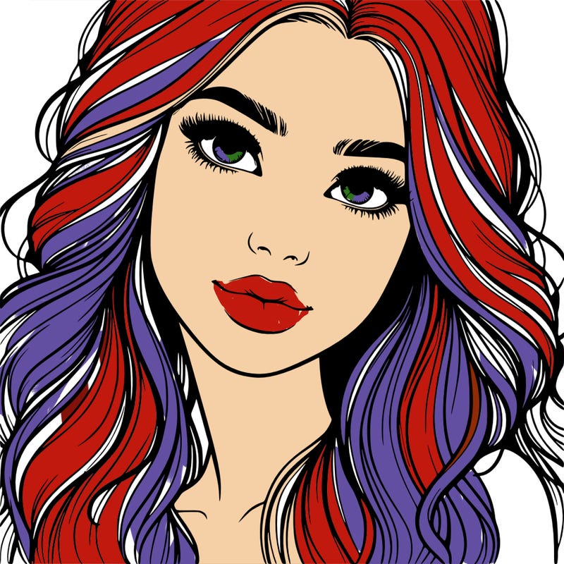 beautiful realistic girl