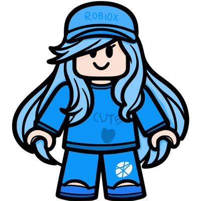 a cute roblox avatar