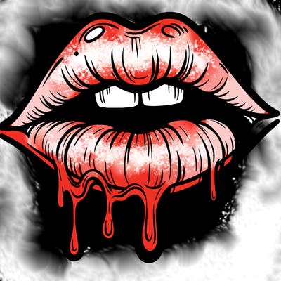lips that look realistic and drip