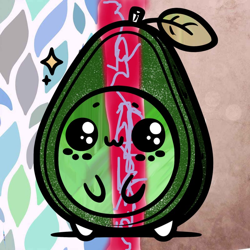 cute avocado