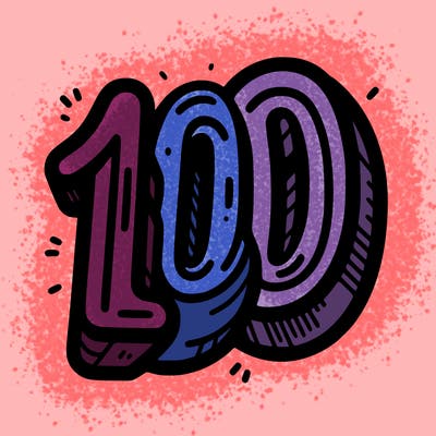 100