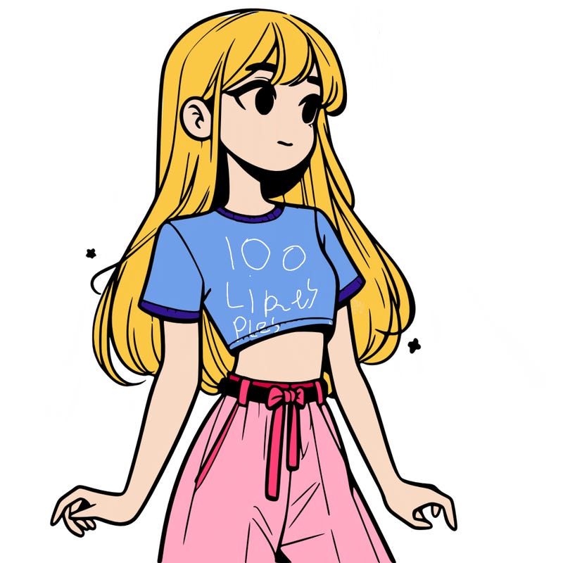 girl in a cute crop top