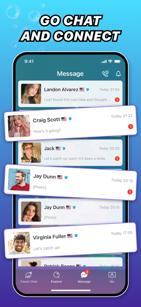 Conch Chat - Social Networking App | MWM