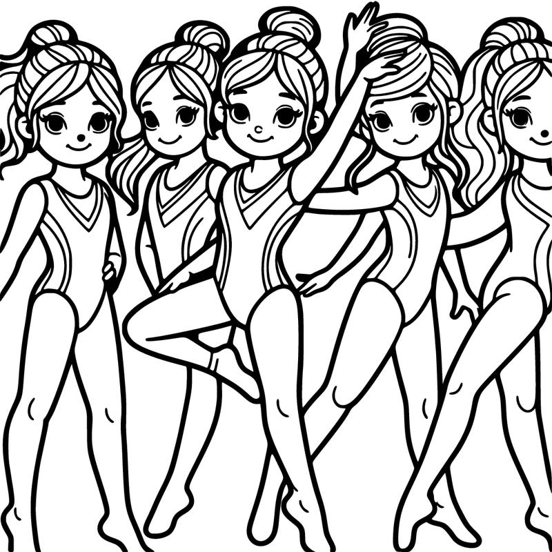 gymnastics girls