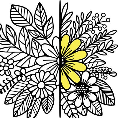 flowers split