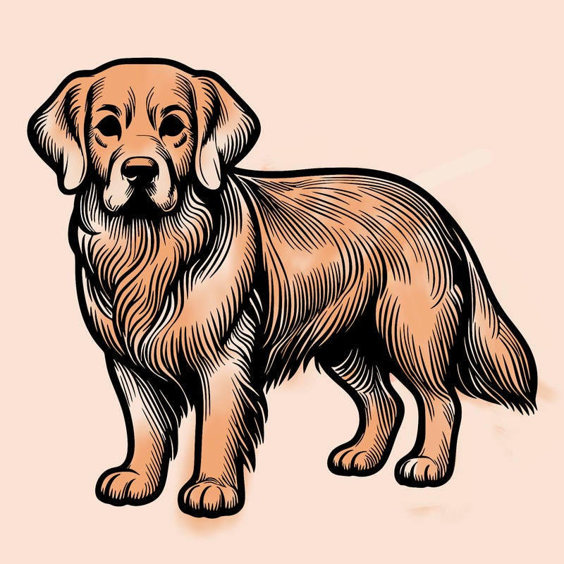 realistic dog