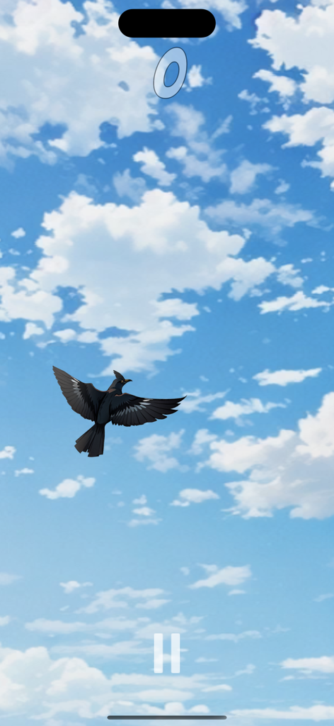 Un topo digitale che sfreccia attraverso un prato verde con fiori nell'app Cat Game