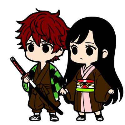 zenitsu and nezuko anime