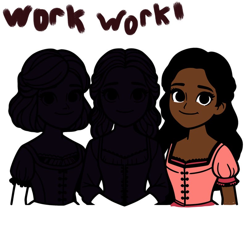the schuyler sisters from the hamilton musical realistic