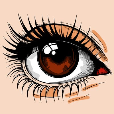 realistic eye