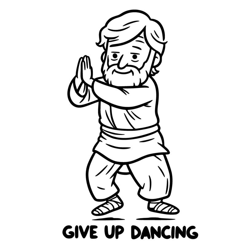 give up dancing